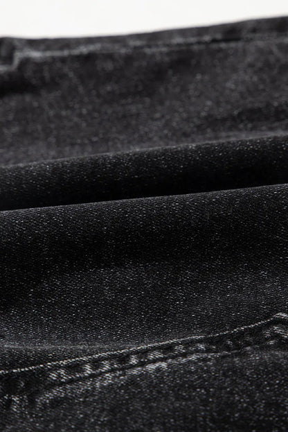 Emilia Raw Hem Mini Skirt