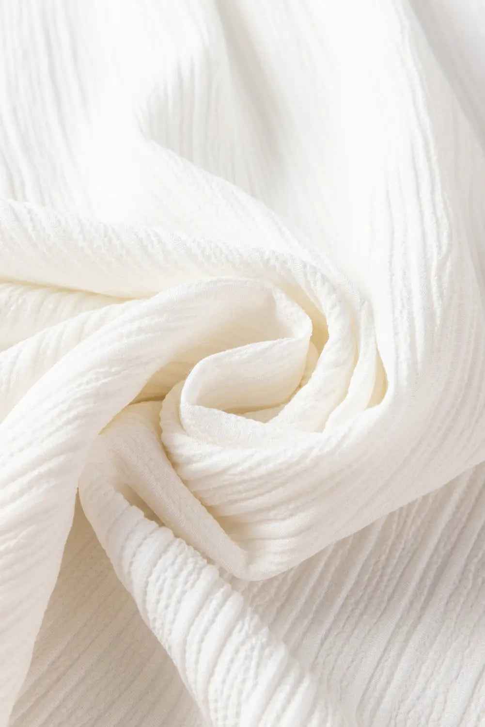 Lanabina Ripple Bubble Sleeve Blouse