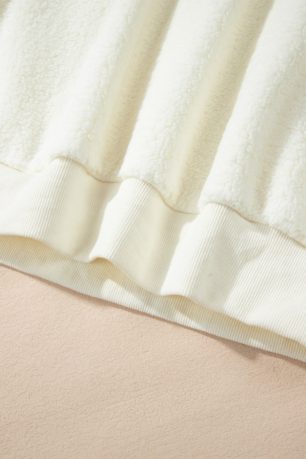 Mila Sherpa Howdy Patched Pullover