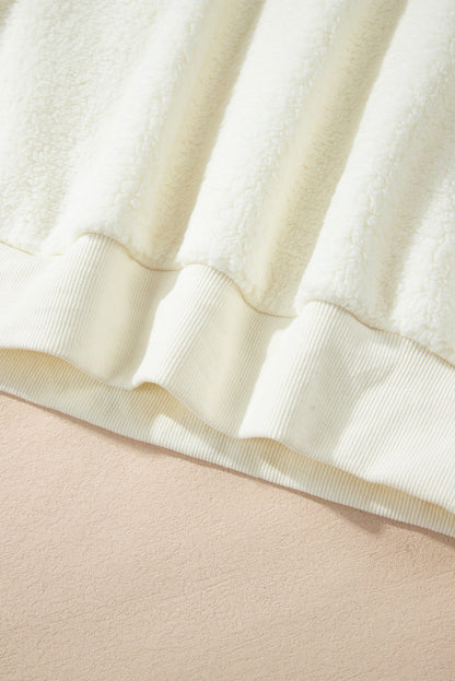 Mila Sherpa Howdy Patched Pullover