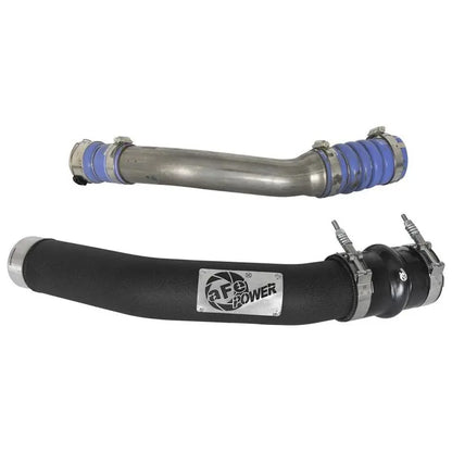 aFe Bladerunner 3in Hot and Cold Side Black Intercooler Tubes 2017 Ford Diesel Trucks V8 6.7L (td) NP Motorsports