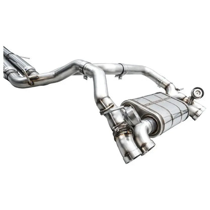 AWE 21+ Wrangler 392 Switchpath Cat-Back Exhaust- Quad BashGuards NP Motorsports