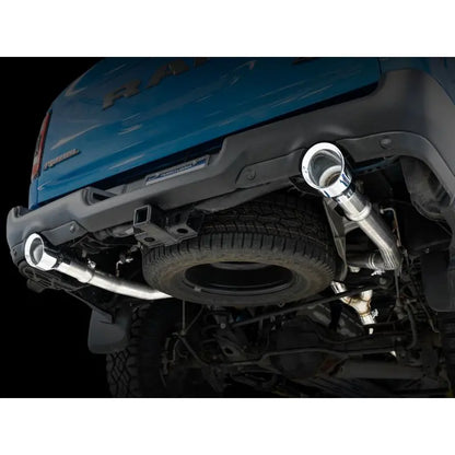 AWE Tuning 19-21 RAM 1500 5.7L (w/Cutouts) 0FG Dual Rear Exit Cat-Back Exhaust - Chrome Silver Tips NP Motorsports