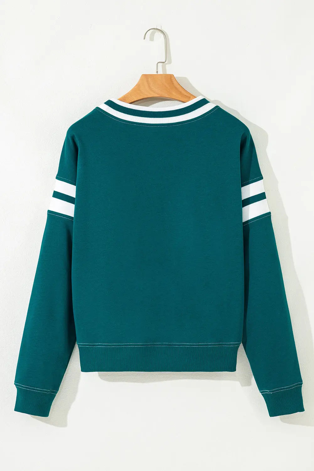 Jadeita Patchwork Drop Shoulder Sweatshirt