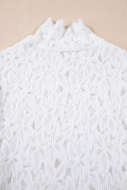 Kaliyah See Through Mock Long Sleeve Top