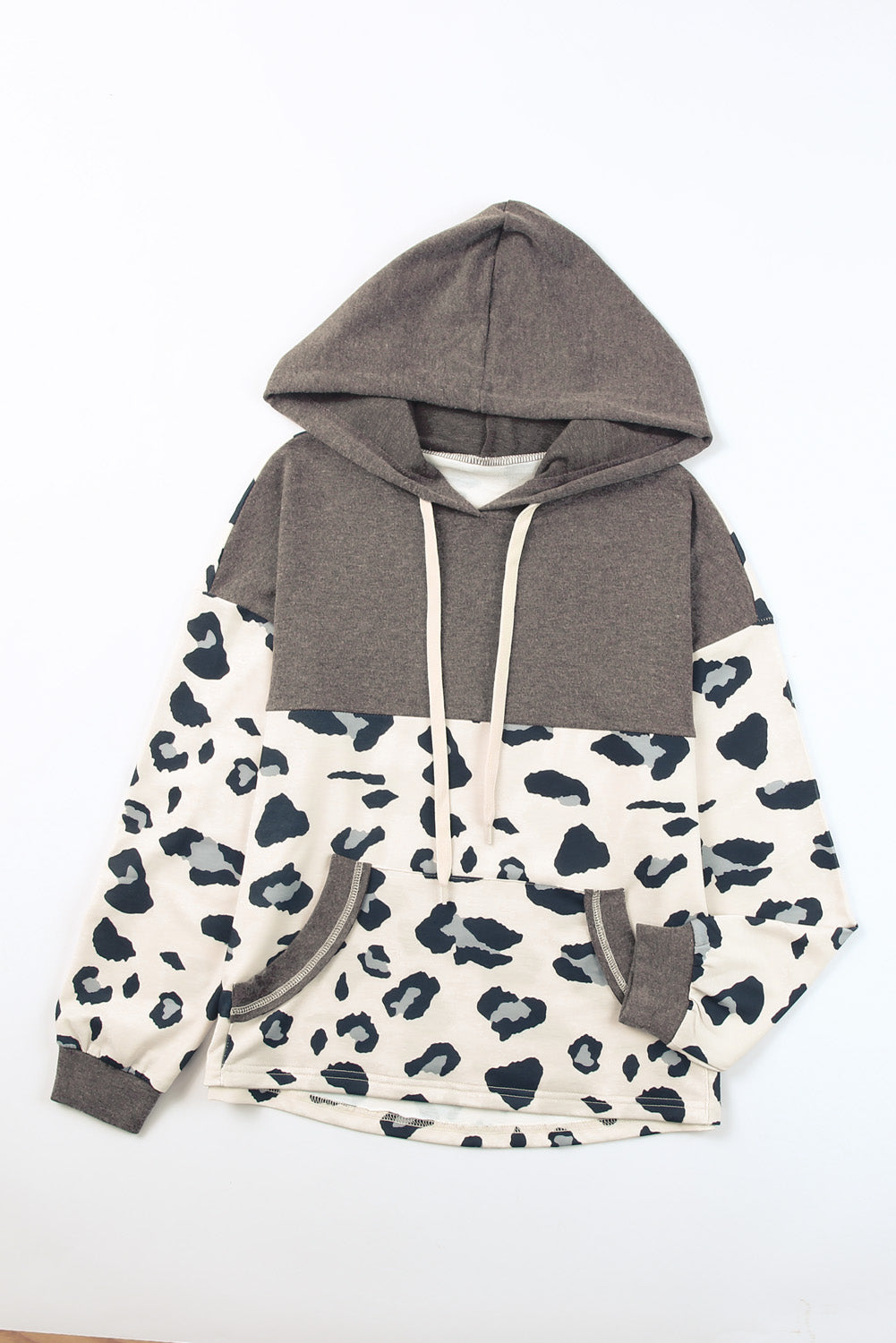Avery Color Block Drawstring Hoodie