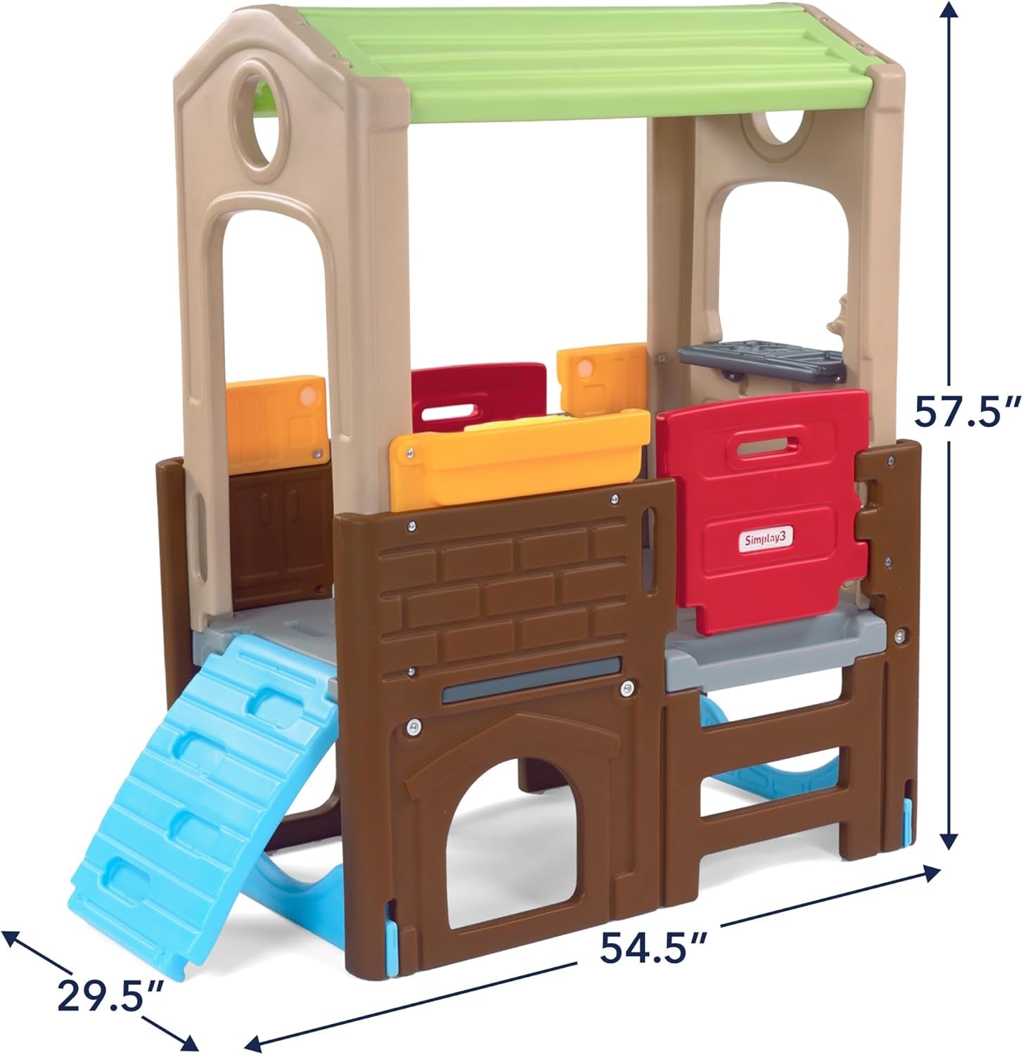 USA Made Kids Indoor Outdoor Discovery Playhouse ShipItFurniture