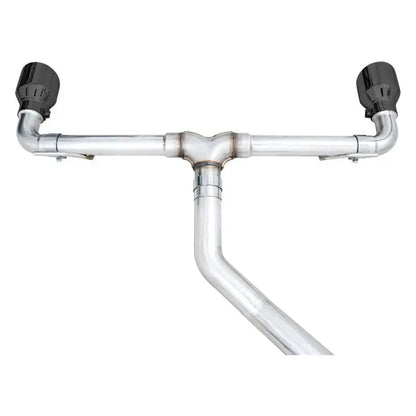 AWE 2022 VW GTI MK8 Touring Edition Exhaust - Diamond Black Tips NP Motorsports