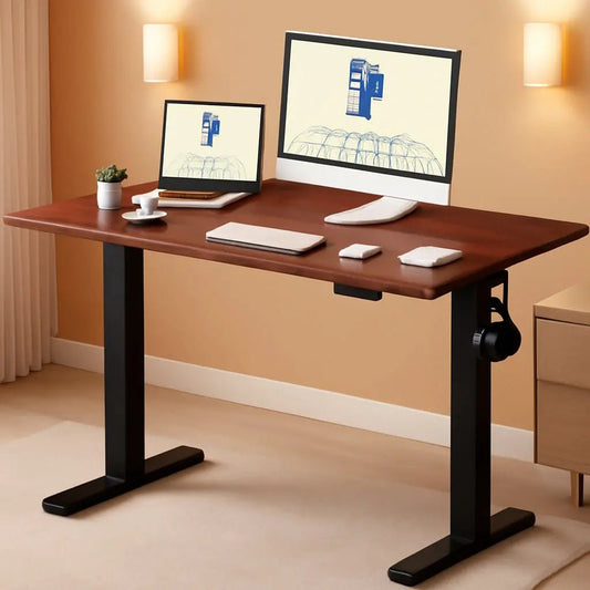 Electric Height Adjustable Standing Desk 48x24 Home Office - Get it from Bo