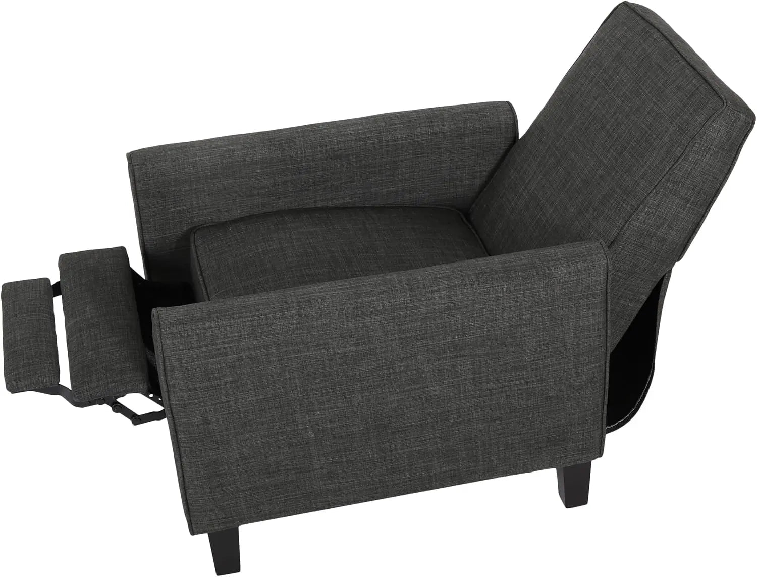 Emmie Fabric Recliner Set Of 2 Moss Gray Recliners - Get it from Bo