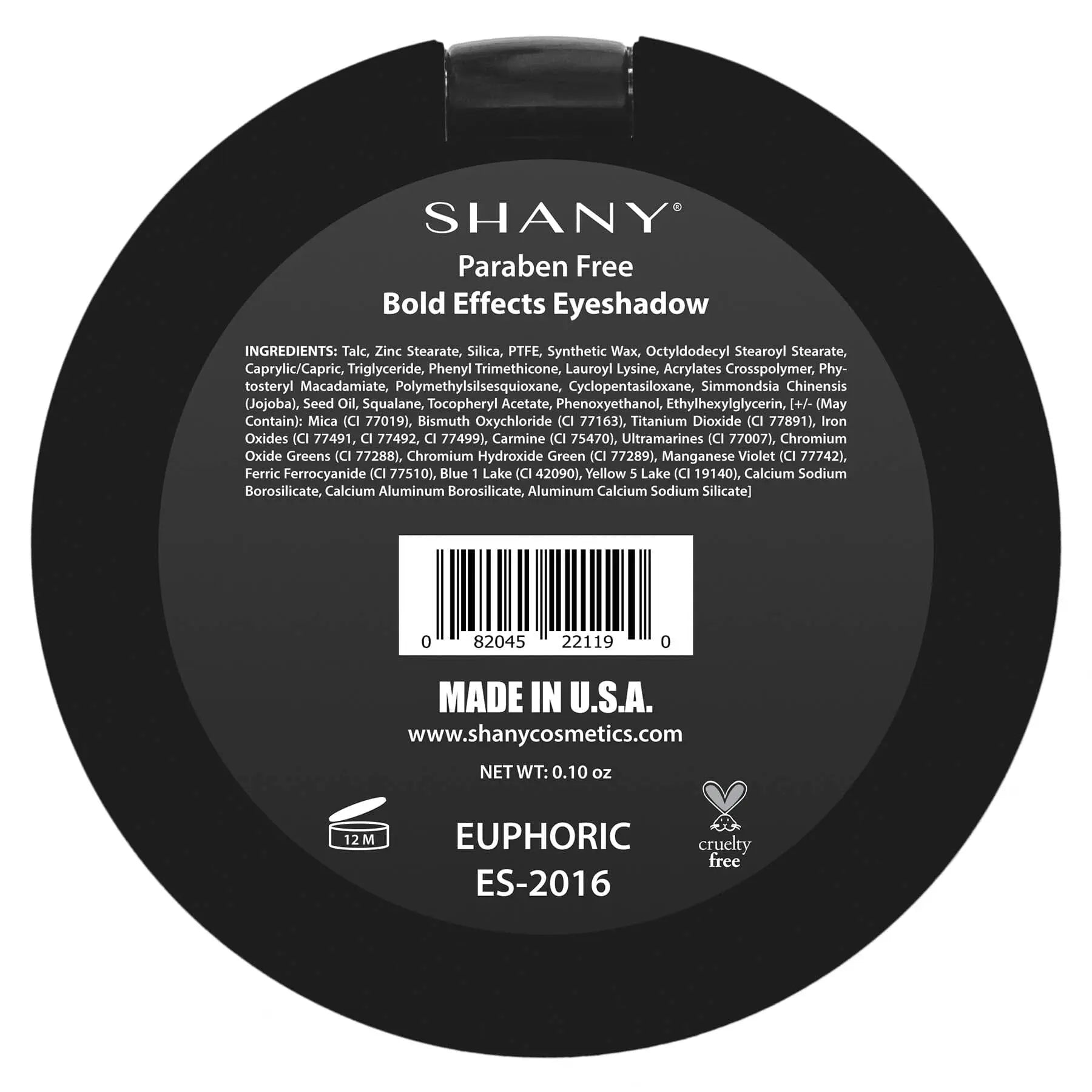 Bold Effect Eye Shadow - Paraben Free - Made in U.S.A SHANY
