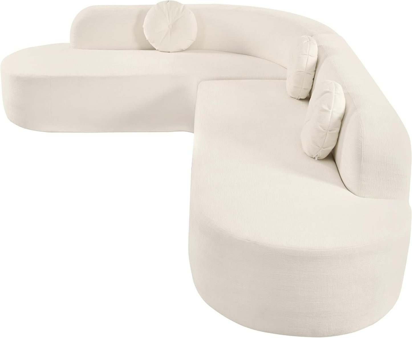 Extra Large Sectional Sofa with Elegant Curved Design ShipItFurniture