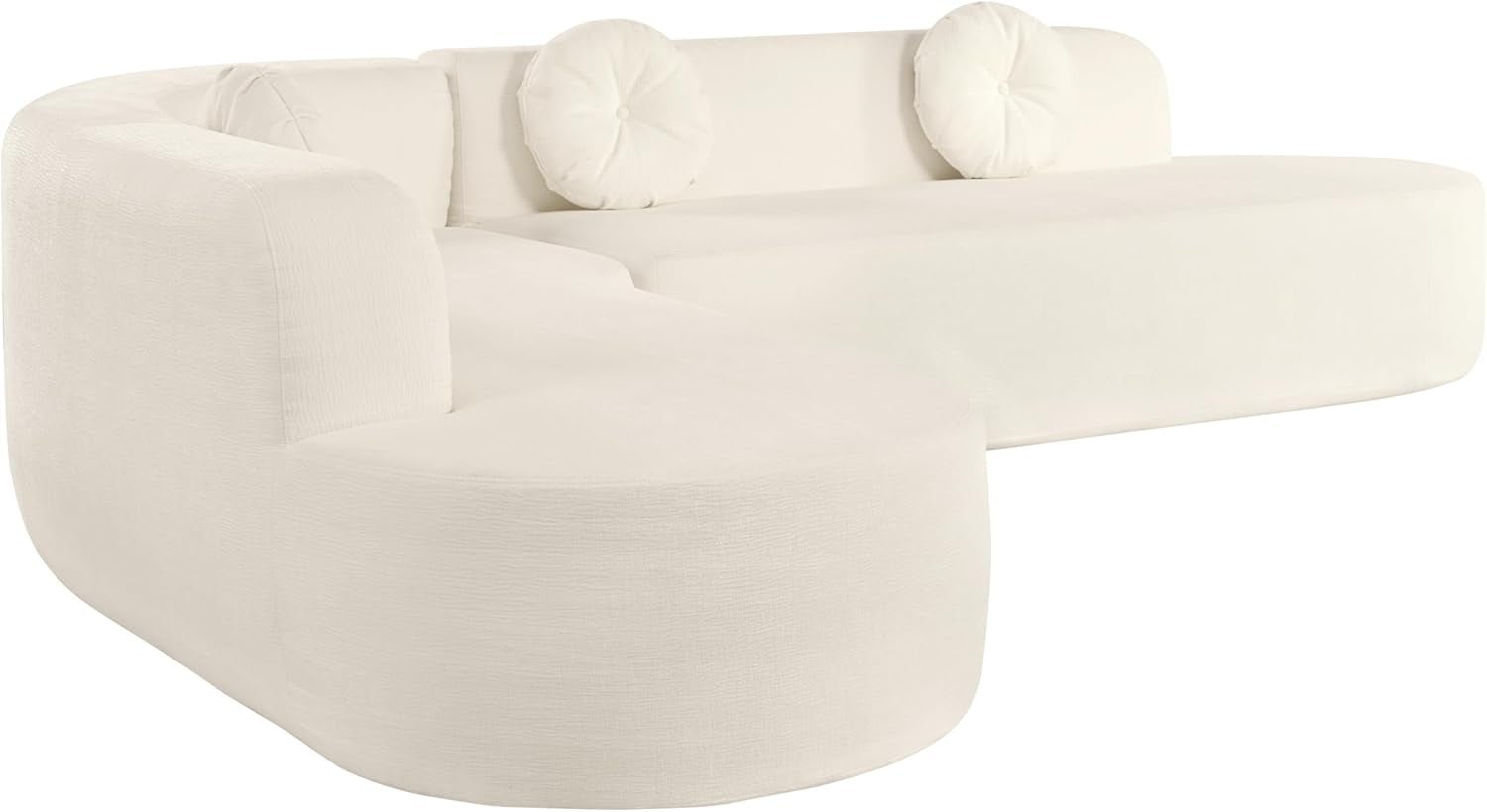 Extra Large Sectional Sofa with Elegant Curved Design ShipItFurniture