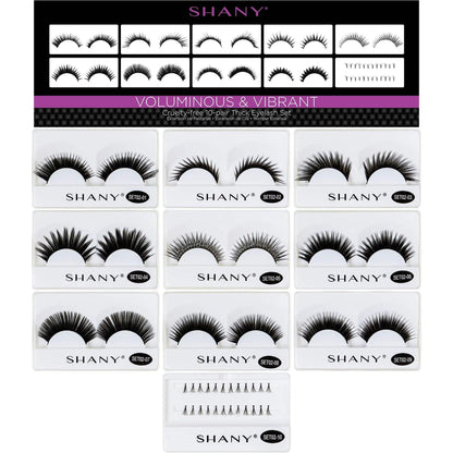 Eyelash extend - set of 10 assorted reusable eyelashes - Get it from Bo