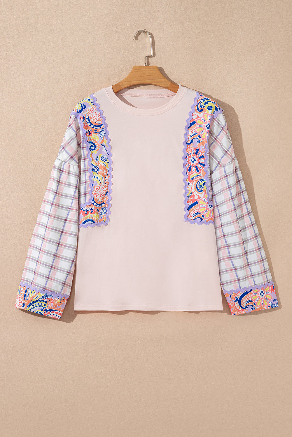 Margaret Ricrac Trim Floral Blouse - Get it from Bo