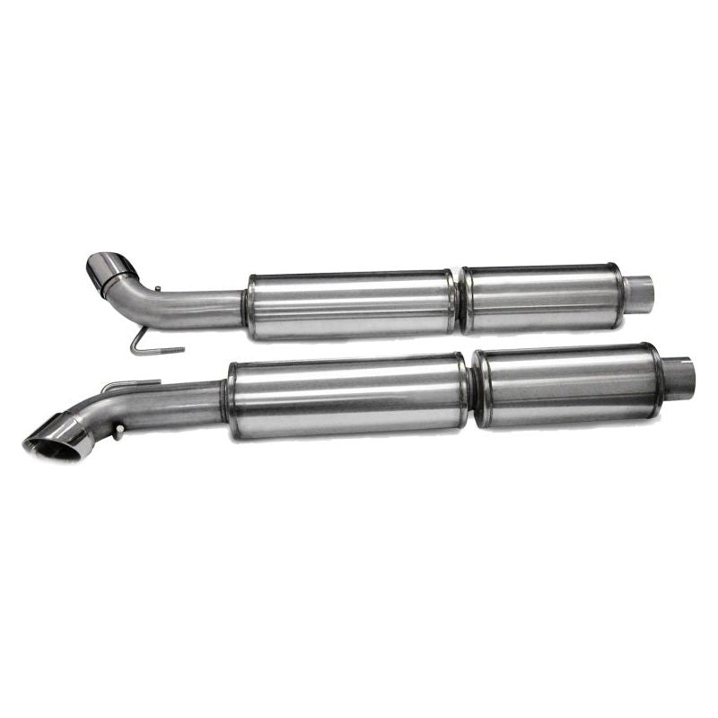 Corsa 03-10 Dodge Viper 8.3L Polished Sport Cat-Back Exhaust (2.5in Inlet for Use w/ Stock Conv.) NP Motorsports