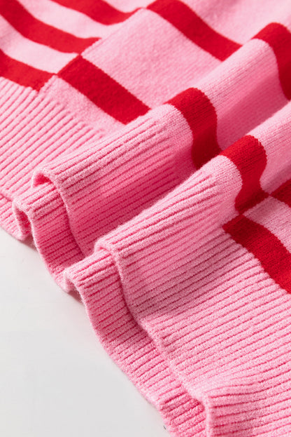 Madison Shoulder Ribbed Trim Sweater