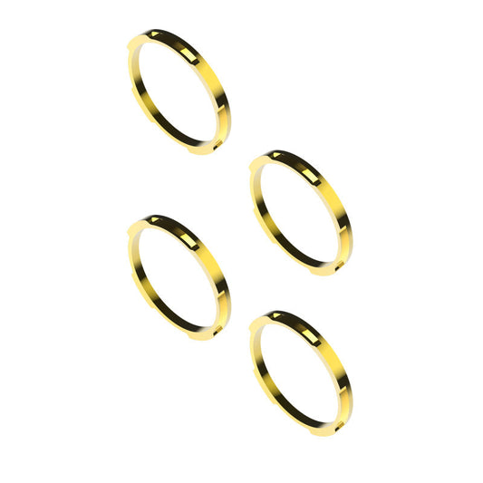 KC HiLiTES FLEX ERA LED Light Bar Bezel Kit for 10in. Segments - Gold Dunes 2 Dezert SXS