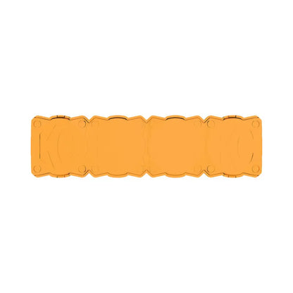 KC HiLiTES FLEX ERA LED Light Bar 10in. Light Shield - Amber (SHIELD ONLY) Dunes 2 Dezert SXS