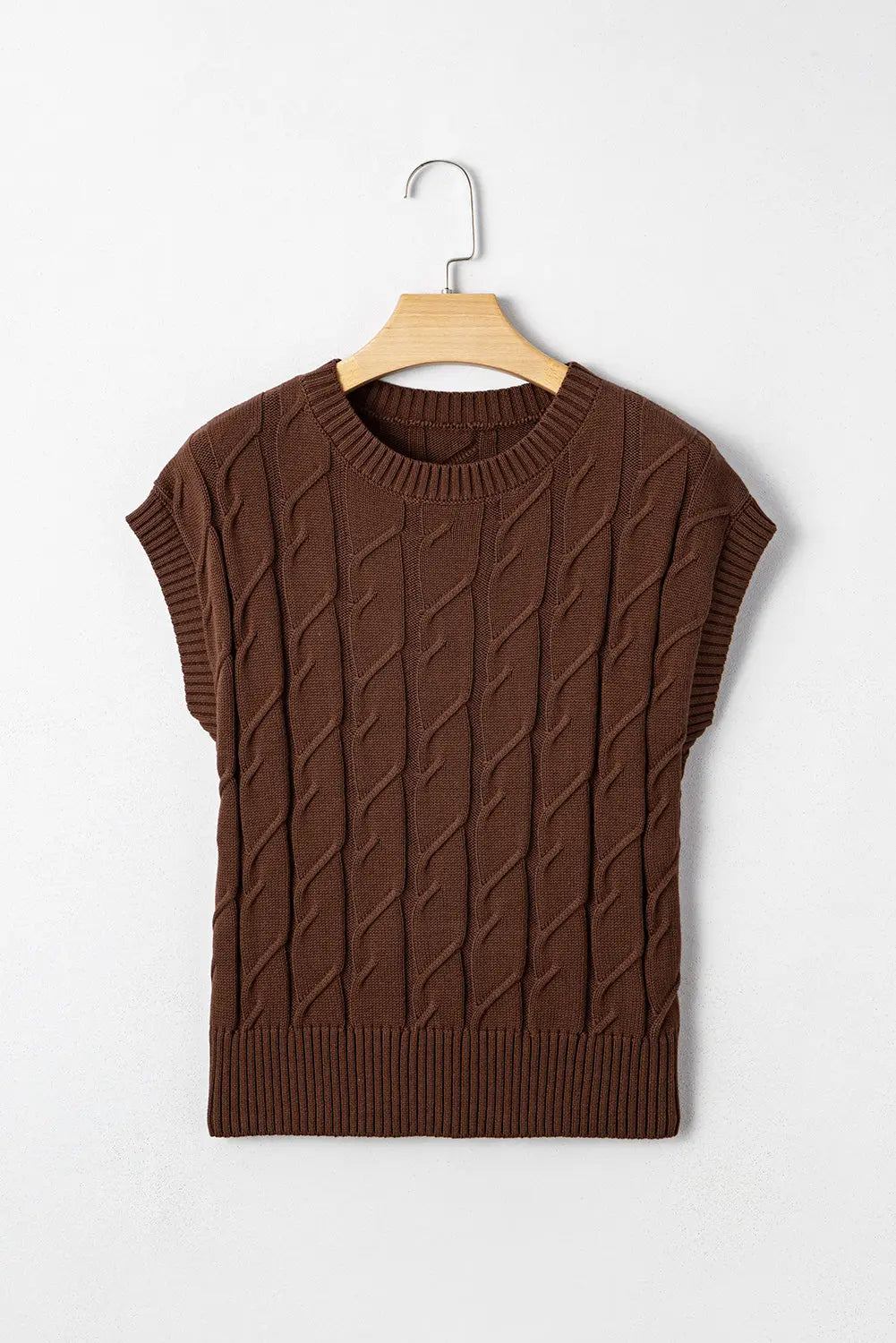Lyrajira Texture Short Sleeve Sweater