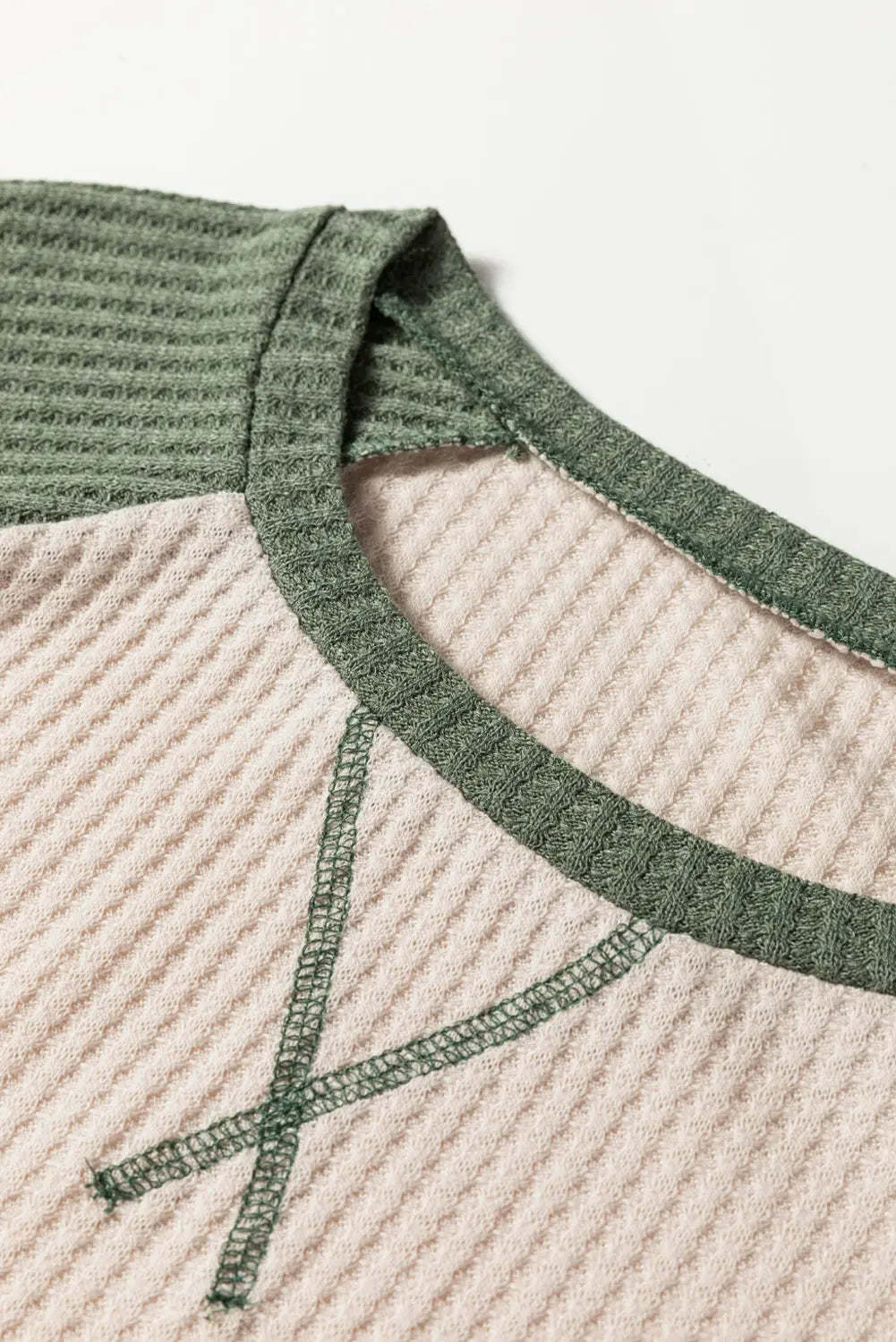 Peyton Block Raglan Sleeve Top