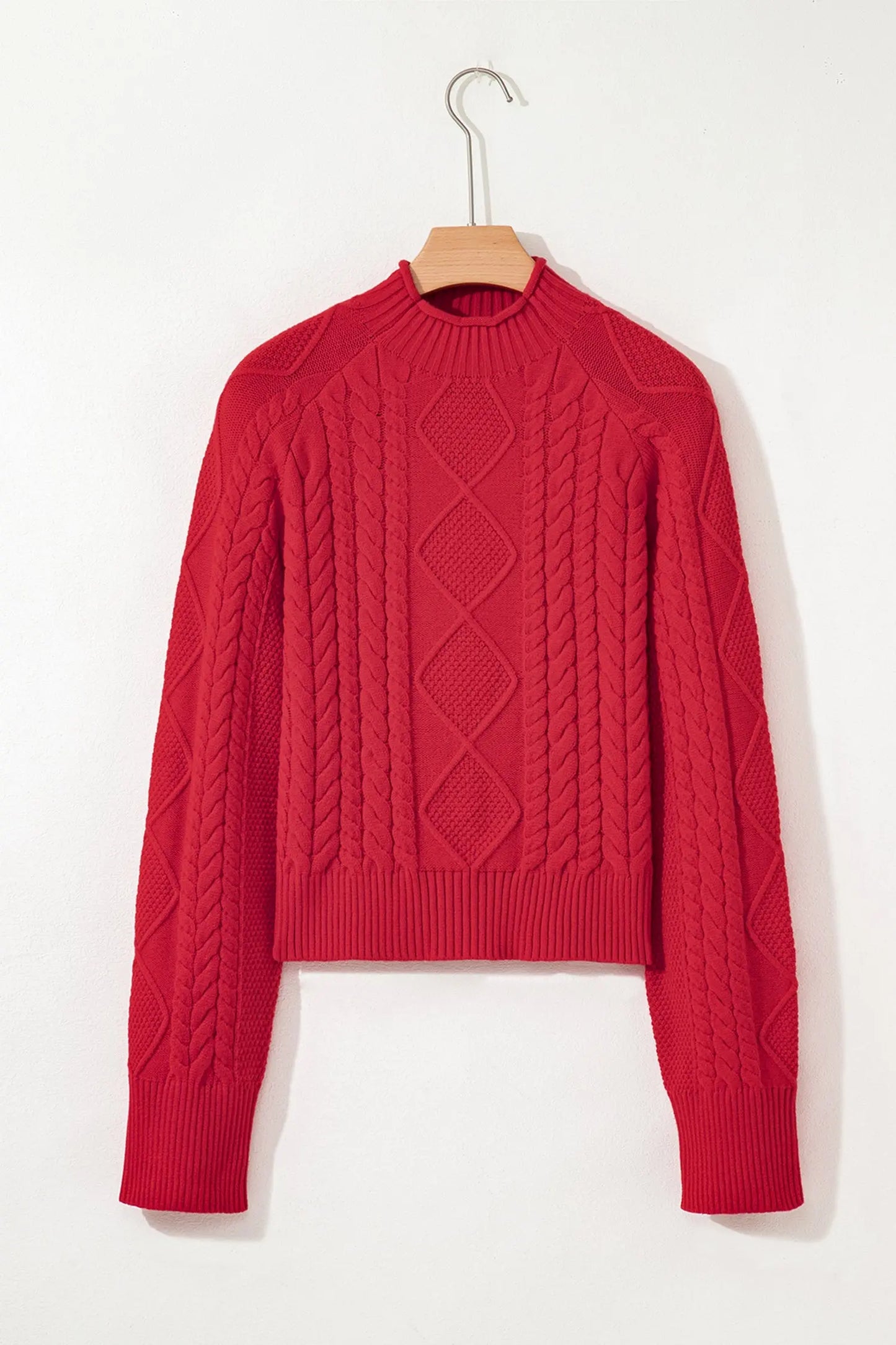Joanna Cable Knit Baggy Sweater