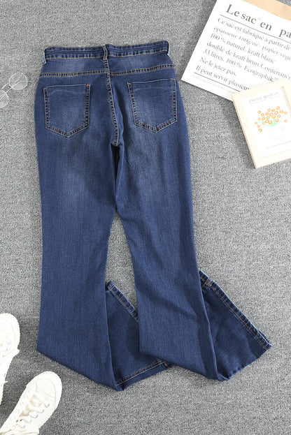Jolie Wash Vintage Wide Leg Jeans