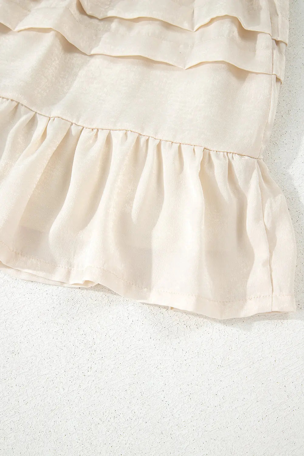 Chana Elastic Waist Mini Skirt