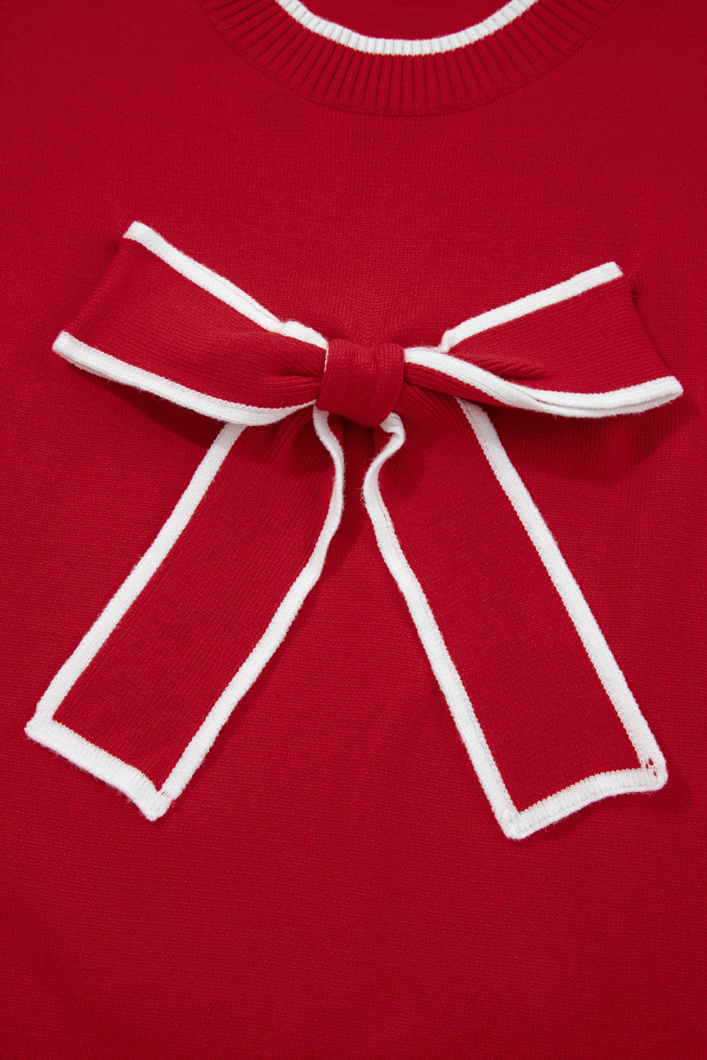 Malaysia accent Holiday Cropped Sweater