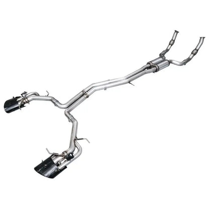 AWE Tuning 21-23 Audi C8 RS6/RS7 SwitchPath Cat-back Exhaust - Diamond Black Tips NP Motorsports