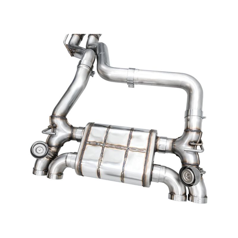 AWE 21+ Wrangler 392 Switchpath Cat-Back Exhaust- Quad BashGuards NP Motorsports