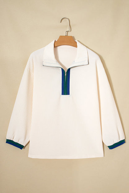 Naya Polo Zip Up Jumper