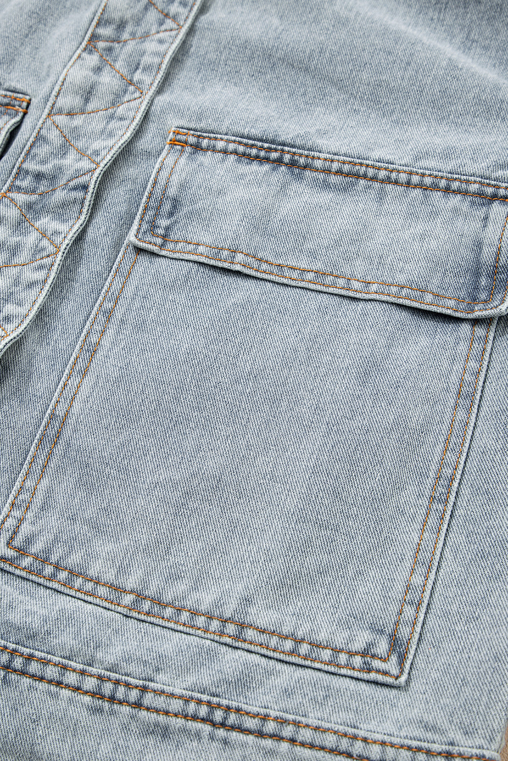 Sophia Zip Up Washed Jacket