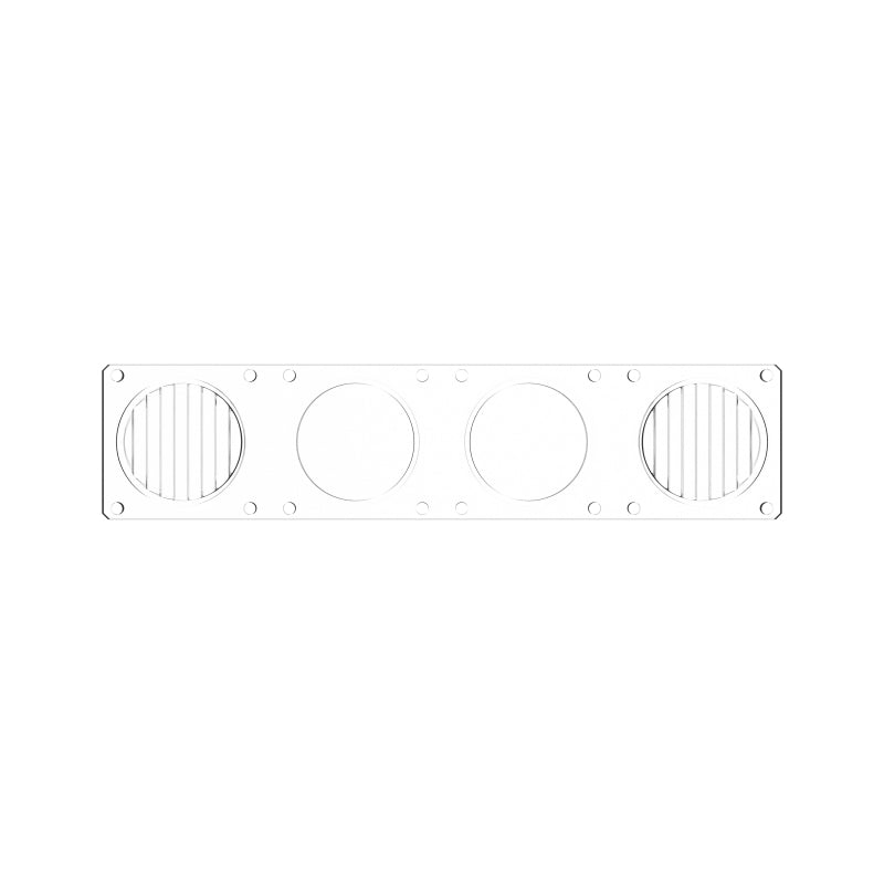 KC HiLiTES FLEX ERA LED Clear Combo Beam Lens for Light Bars Dunes 2 Dezert SXS