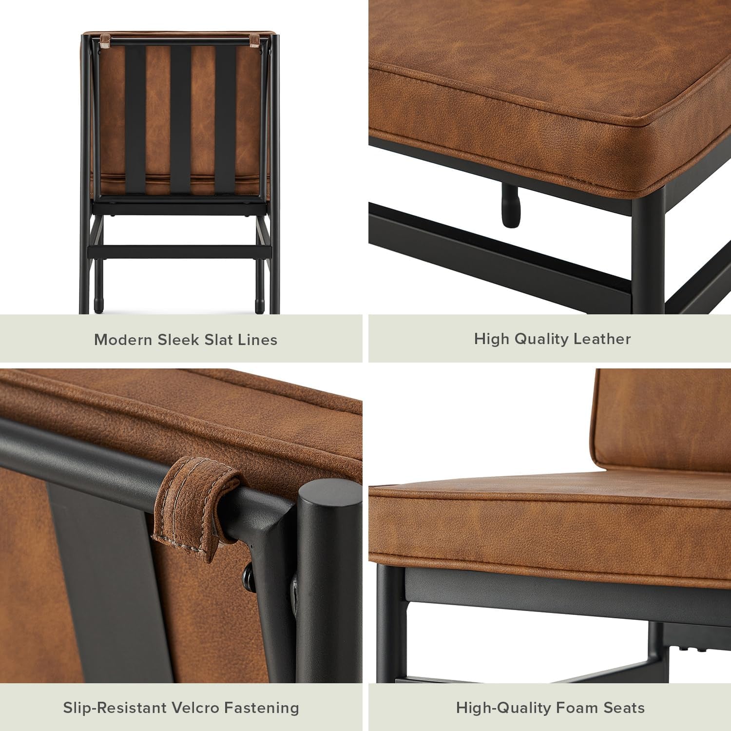 Black Dining Chairs With Removable Cushion Covers French ShipItFurniture