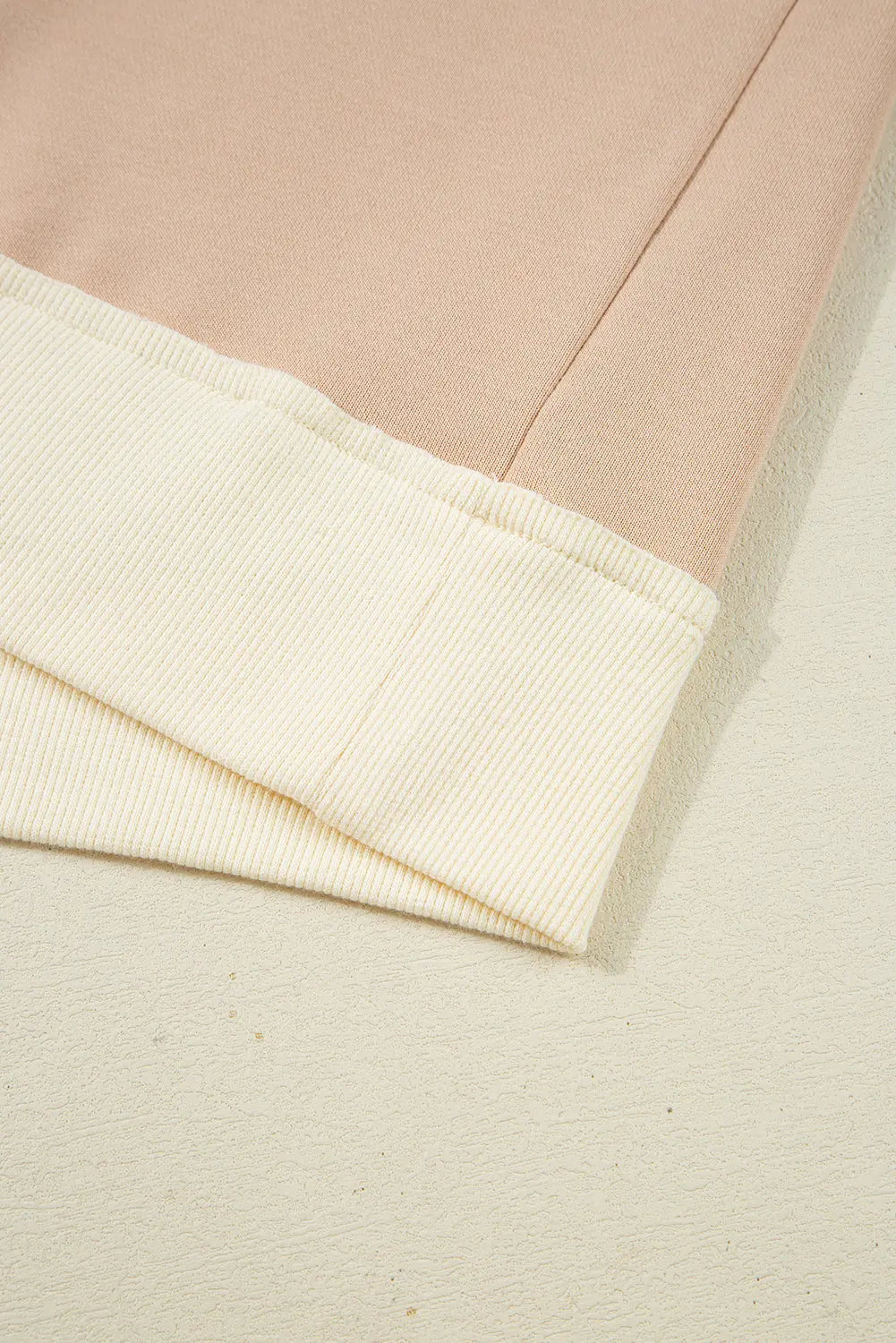 Jolene Block Textured Patchwork Pullover