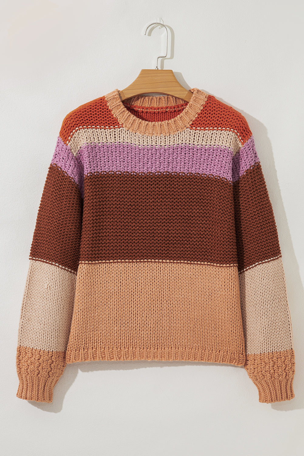 Lydia Cropped Knitted Sweater Threaded Pear