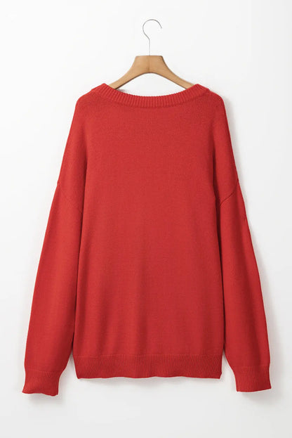 Aria Merry Graphic Christmas Sweater