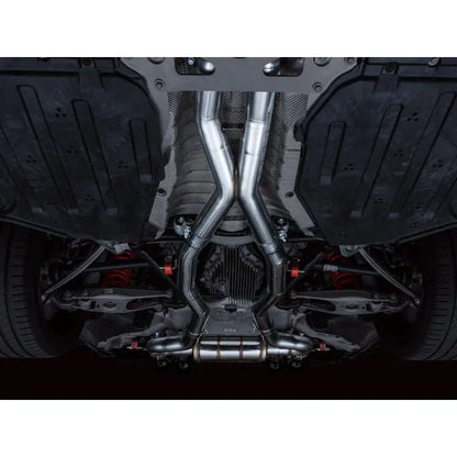 AWE SwitchPath Catback Exhaust for BMW G8X M3/M4 - Diamond Black Tips NP Motorsports