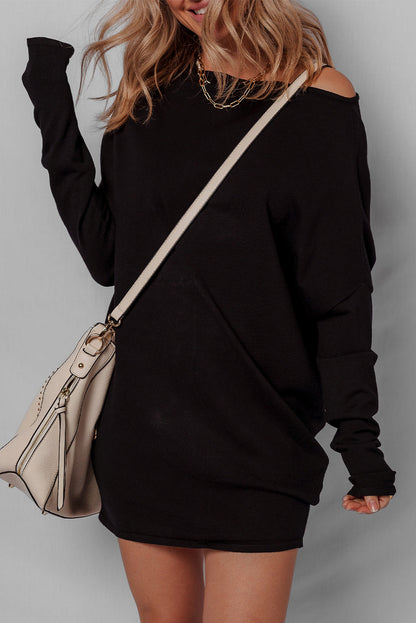 Scarlett Sleeve Shift Mini Sweater