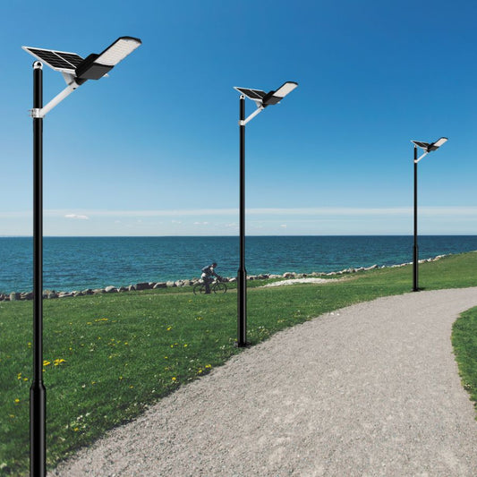 1200W solar street light with pole -30,000lumens Langy Solar Lights
