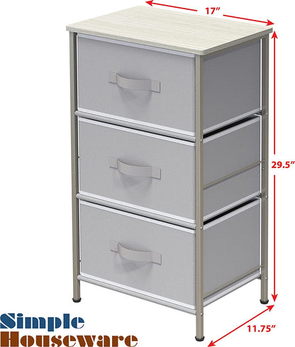 Nightstands Dresser with 3 Tiers ShipItFurniture