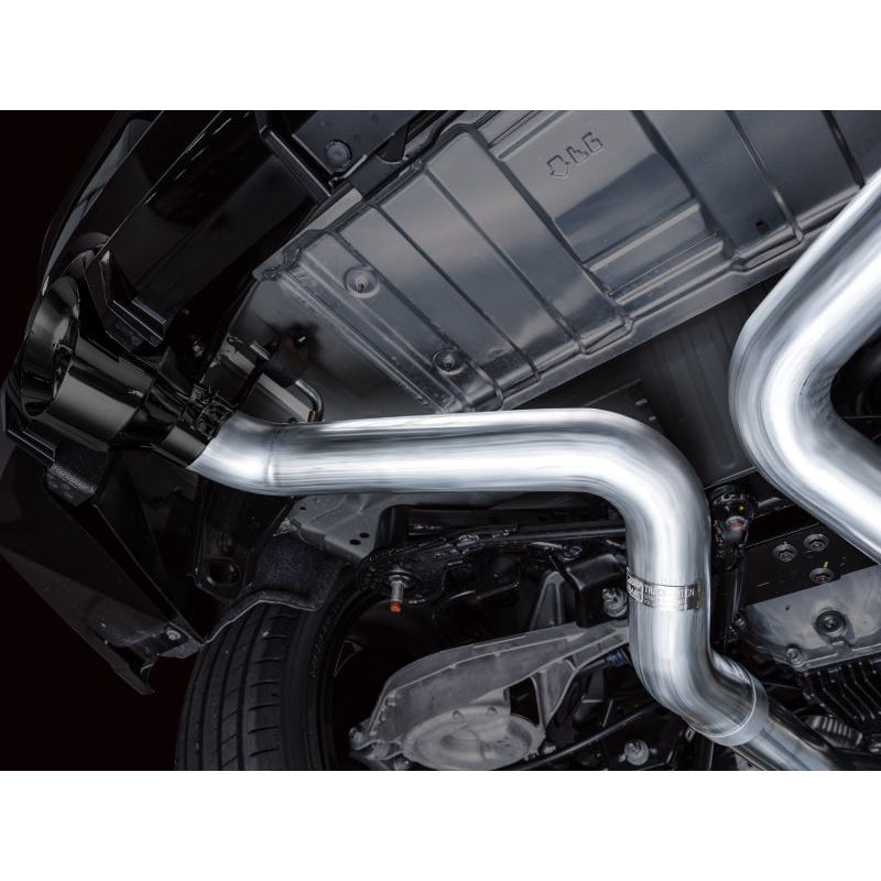 AWE 2023 Nissan Z RZ34 RWD Track Edition Catback Exhaust System w/ Diamond Black Tips NP Motorsports