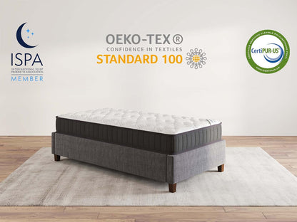 Twin Hybrid Mattress Medium Firm Comfort and Support