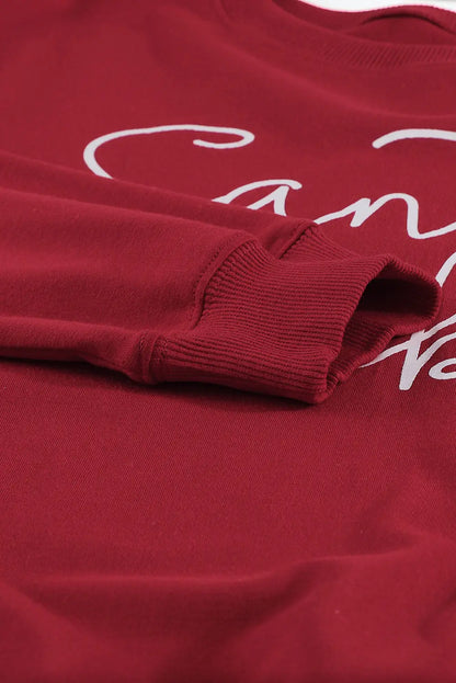 Isabella Santa Baby Print Pullover