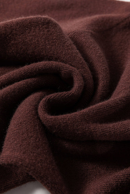 Olivia Mock Side Slit Sweater