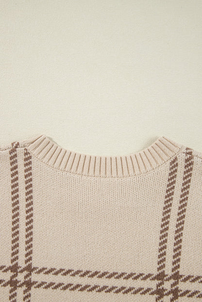 Madison Knitted Drop Shoulder Sweater