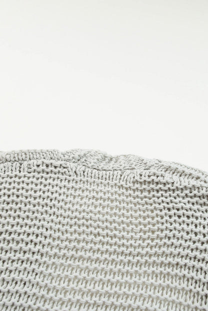 Oakley Shoulder Puff Sleeve Cardigan