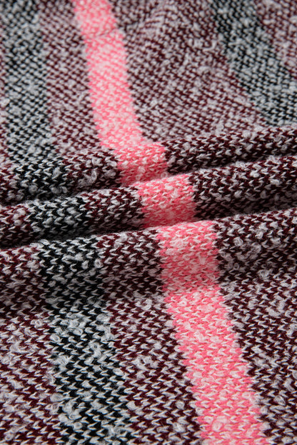 Elsa Slit Open Front Cardigan