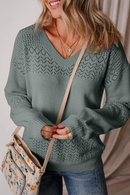 Avery Detail Drop Shoulder Sweater